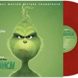 The Grinch Soundtrack LP ~ Exclusive Colored Vinyl (Red) ~ New/Sealed!
